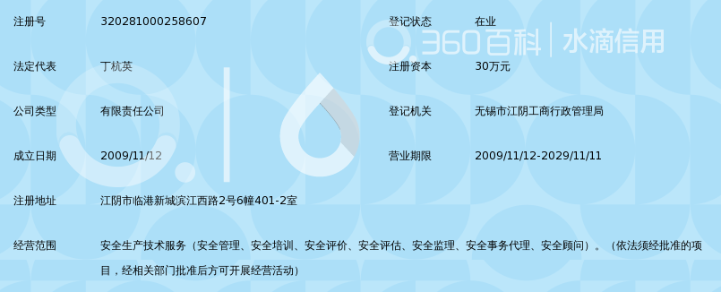 江阴中泰注册安全工程师事务所有限公司_360