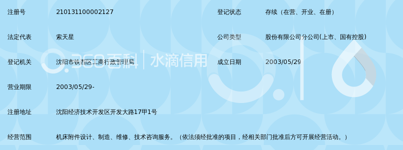 沈阳机床股份有限公司数控刀架分公司_360百