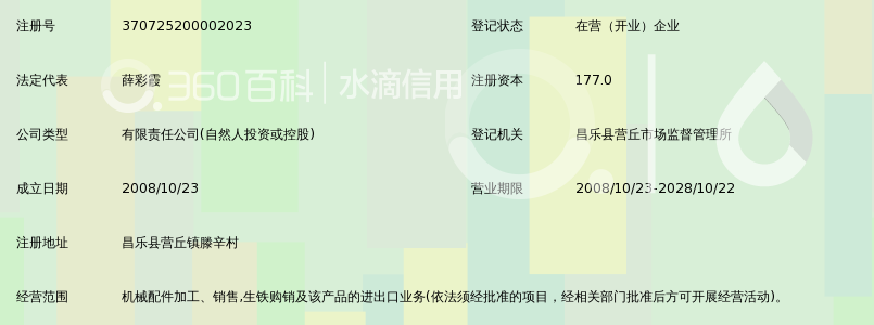 潍坊彩霞工程机械配件有限公司_360百科