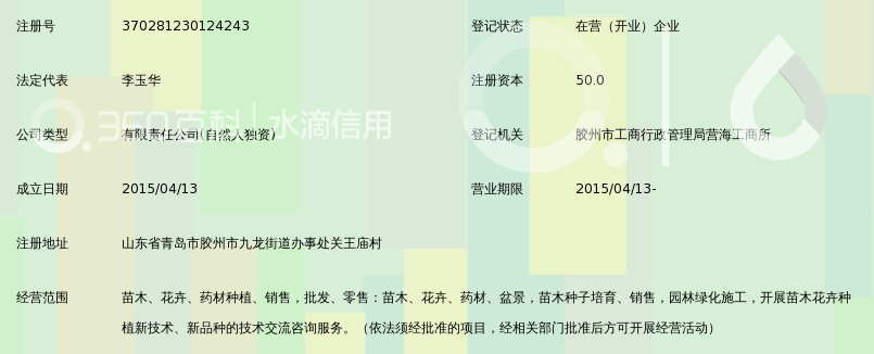 青岛青青草苗木种植栽培有限公司