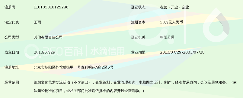 北京九洲天旗文化传播有限公司_360百科