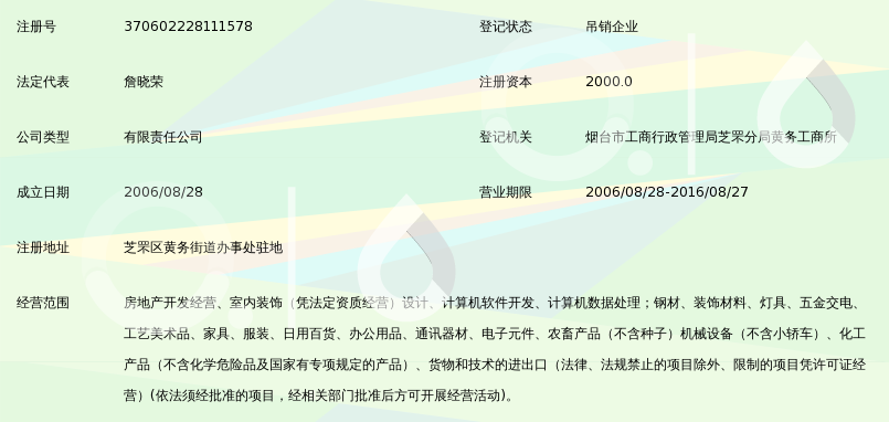 烟台联盛投资有限公司