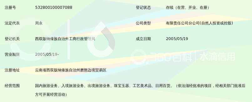 云南景兰国际旅行社有限公司磨憨商务旅游中心