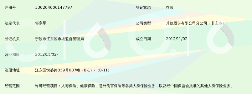 华夏人寿保险股份有限公司宁波分公司_360百