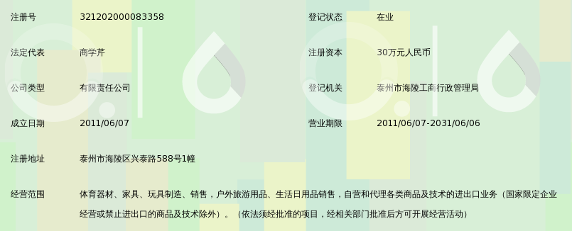 泰州市海陵区德胜体育用品有限公司_360百科