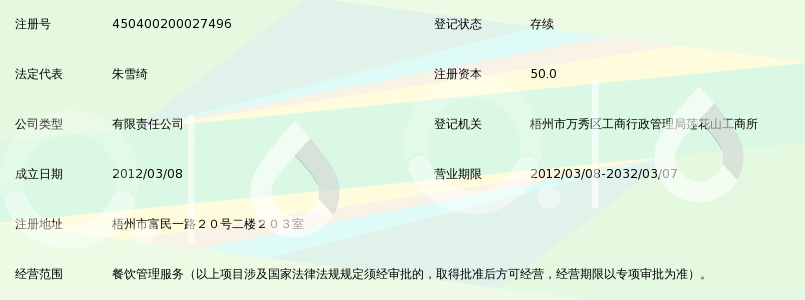 广西梧州市亨威餐饮管理有限公司_360百科