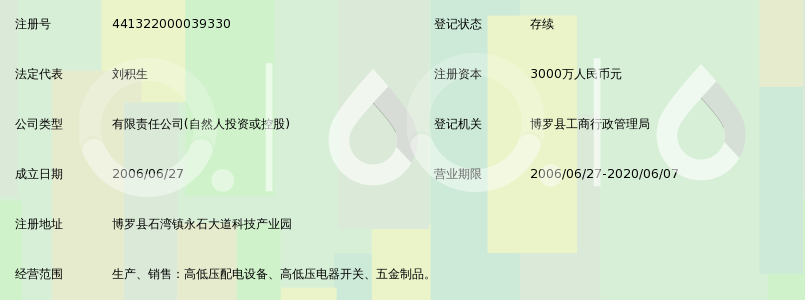 广东惠电科技发展有限公司_360百科