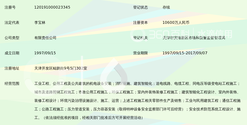 天津东方奥特建设集团有限公司_360百科