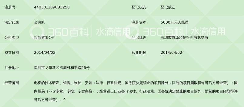 深圳盛世电梯股份有限公司_360百科