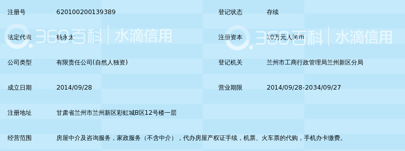 兰州新区万家房产中介有限公司_360百科