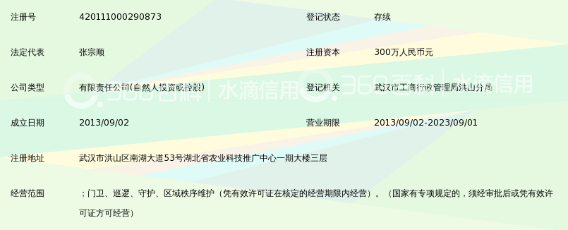 武汉恒昌盛保安服务有限公司
