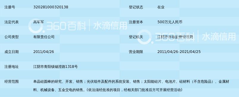 江阴赛格光伏科技有限公司_360百科