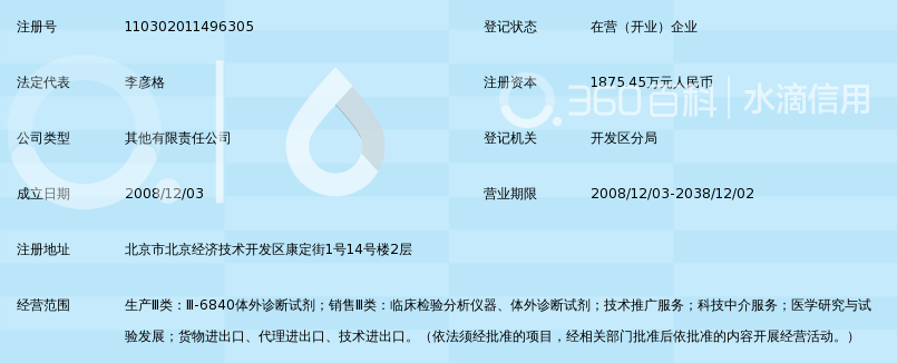 北京鑫诺美迪基因检测技术有限公司_360百科