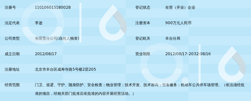 北京国威保安服务有限责任公司