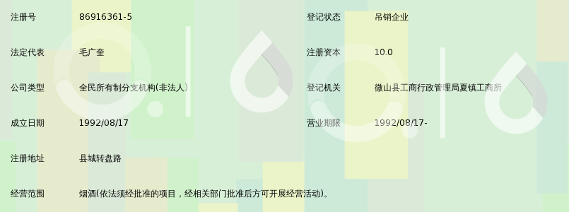 梁山县文明办综合服务公司烟酒批发部_360百