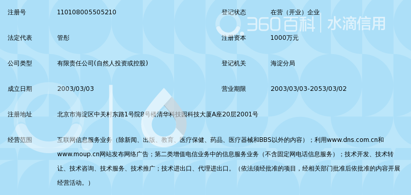 北京新网互联科技有限公司