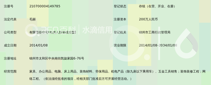 锦州市奥展家具装饰有限公司_360百科