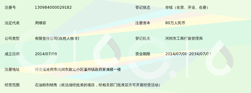 朝阳石油助剂