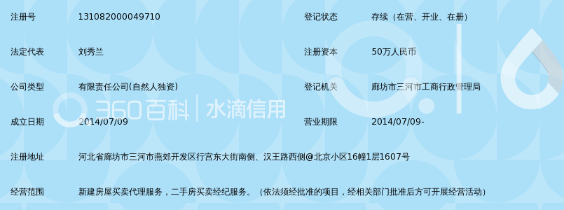 三河市巨盛房产经纪有限公司_360百科