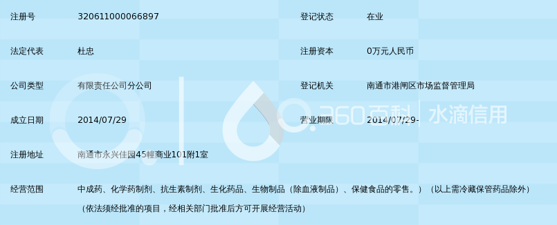 南通市康顺大药房有限公司济仁堂店